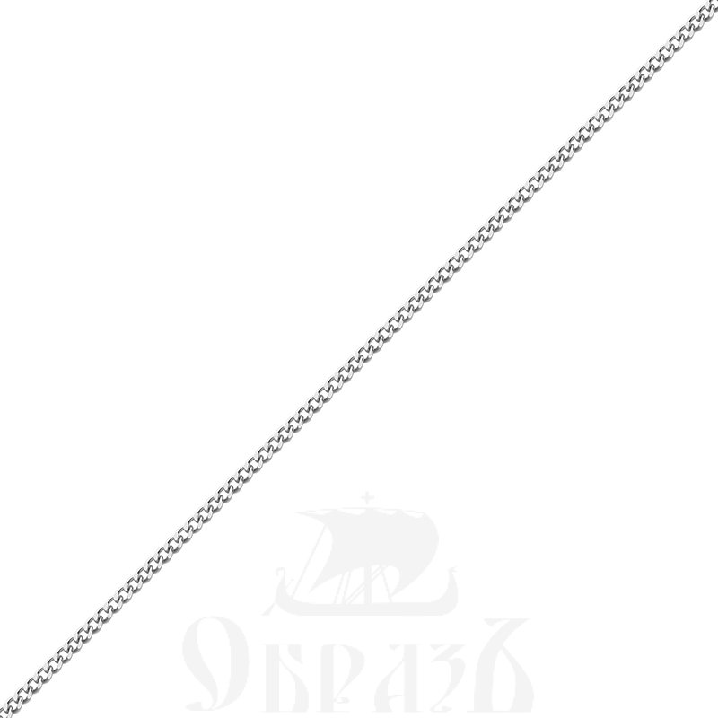 цепь плетение "панцирное" с алмазной огранкой серебро 925 пробы (арт. 9007030)