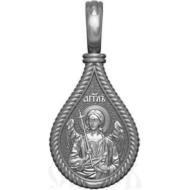 нательная икона св. мученица дарья римская, серебро 925 проба с родированием (арт. 06.014р)